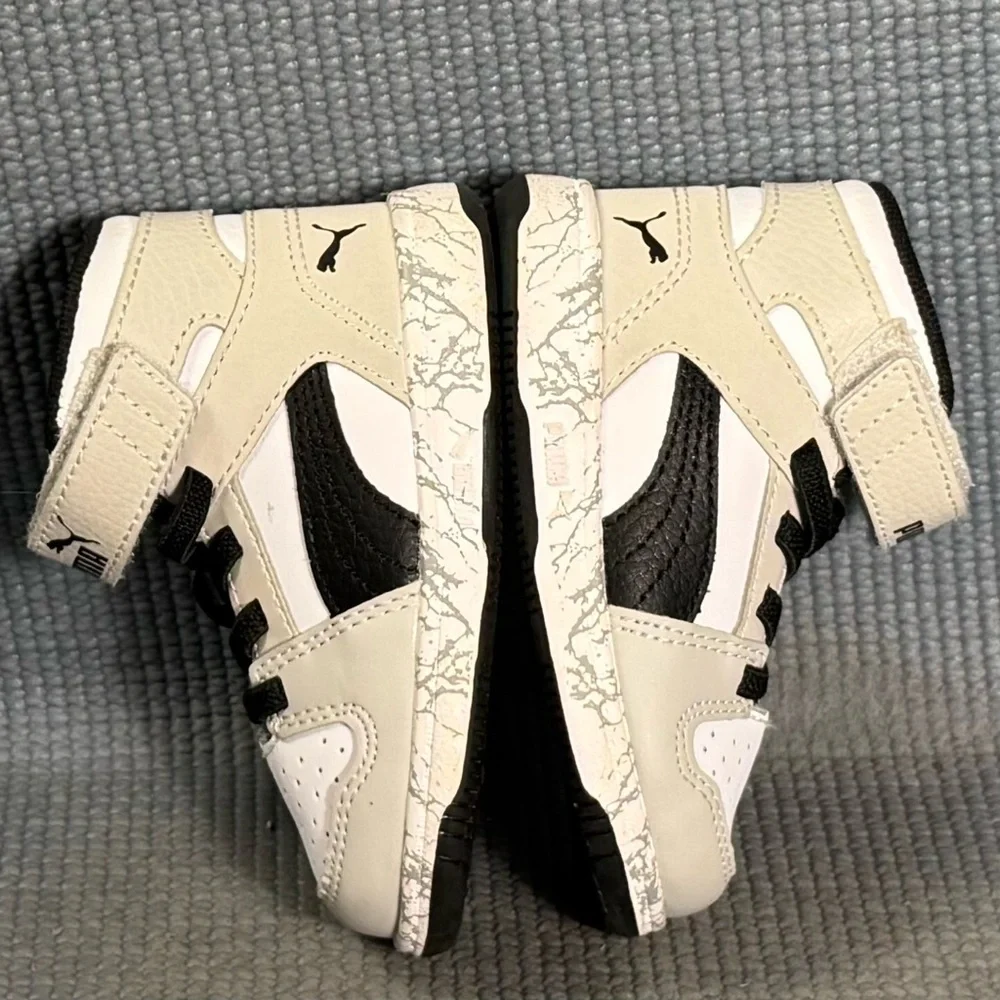 Puma Toddler Rebound Mid Layup Marble Athletic Shoes Size 5C‎